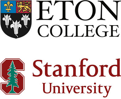 Attended Eton College and Stanford University